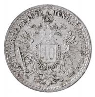 Ausztria 1872. 10kr Ag "Ferenc József" T:1,1- 
Austria 1872. 10 Kreuzer Ag "Franz Jo...