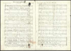 cca 1920 Horthy Miklós üzenete...(Dal a turul madárról). Sassy Csaba és Thurzó Nagy László uj kuruc ...