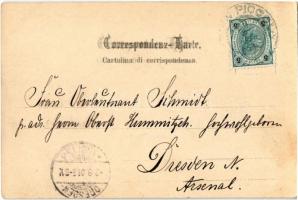 1901 Mali Losinj, Lussinpiccolo; general view (EK)