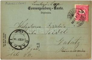 1898 Abbazia, Opatija; Angiolina Seebad / bath, beach, bathers (EK)