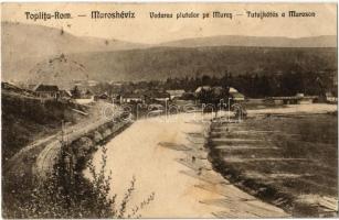 Maroshévíz, Toplita-Rom.; Tutajkötés a Maroson / Vederea plutelor pe Mures / raft knitting in Mures river (EK)