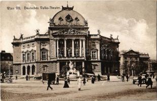 Wien, Vienna, Bécs VII. Deutsches Volks-Theater / German Theatre