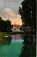 1916 Lajtabruck, Bruck an der Leitha; Schloss Prugg / Prugg kastély. Marie Huber kiadása castle