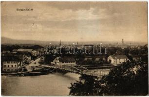 Rosenheim, general view, bridge (EK)