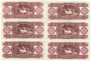 1989. 100Ft (6x) T:II-III szép papír
Adamo F36