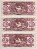 1989. 100Ft (6x) T:II-III szép papír
Adamo F36