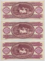 1989. 100Ft (6x) T:II-III szép papír
Adamo F36