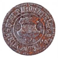 Német Birodalom / Münster 1918. 10pf Fe szükségpénz T:3 German Empire / Münster 1918. 10 Pfennig Fe kriegsgeld emergency coin C:F