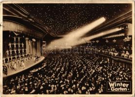1932 Berlin, Wintergarten. Das führende Varieté! / vaudeville club, cabaret, theatre, restaurant advertising card (EB)