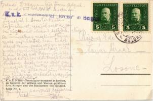 Beograd, Belgrád, Belgrade; K.u.K. Militär-Friedhof, Heldenkdenkmal / WWI Austro-Hungarian K.u.K. mi...