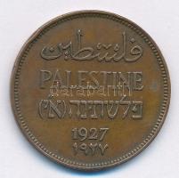 Palesztina 1927. 2m Br T:1-,2
Palestine 1927. 2 Mil Br C:AU,XF
Krause KM#2