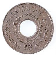 Palesztina 1935. 5m Cu-Ni T:1-,2 Palestine 1935. 5 Mils Cu-Ni C:AU,XF Krause KM#3