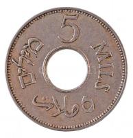Palesztina 1935. 5m Cu-Ni T:1-,2
Palestine 1935. 5 Mils Cu-Ni C:AU,XF
Krause KM#3