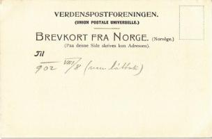 1902 Lovatnet, Loenvatnet, Loenvand (Nordfjord); lake, rowing boat