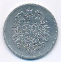 Német Birodalom 1881E 1M Ag T:2
German Empire 1881E 1 Mark Ag C:XF
Krause KM#7