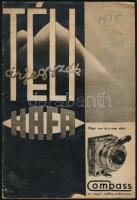 1938 HAFA (Hatschek és Farkas Foto, Amatőrmozi, Optikai Szaküzlet) 81. számú, 1938. decemberi téli árjegyzéke. Bp., Tolnai-ny.,26+13+1 p. Kiadói illusztrált (jelzett, Irsai, Irsai István/Peszach Ir-Sai (1896-1968)) papírkötésben.