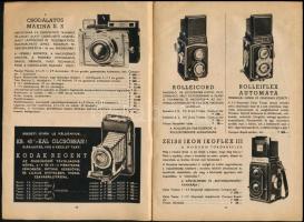 1938 HAFA (Hatschek és Farkas Foto, Amatőrmozi, Optikai Szaküzlet) 81. számú, 1938. decemberi téli á...