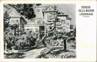 1931 Veli Losinj, Lussingrande; Pension Villa Mignon (fa)