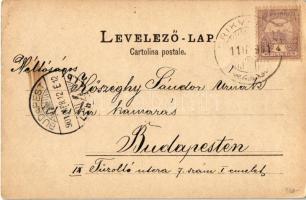 1901 Bakar, Szádrév, Bukar, Bukkari, Buccari; látkép / general view (EK)