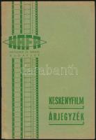 1938 HAFA (Hatschek és Farkas Foto, Amatőrmozi, Optikai Szaküzlet) keskenyfilm árjegyzéke. Bp., Tolnai-ny.,34 p. Kiadói papírkötésben.