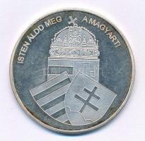 DN "Nemzetünk nagyjai - II. Rákóczi Ferenc" Ag emlékérem tanúsítvánnyal (10,42g/0.999/35mm...