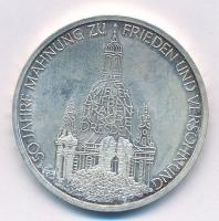 Németország 1995J 10M Ag "Frauenkirche" T:1- (eredetileg PP) patina Germany 1995J 10 Mark Ag "Frauenkirche" C:AU (originally PP) patina