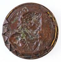 Franciaország ~1800. "IV. Henrik" Br lemezérem keretben (30mm) T:2-
France ~1800. "H...