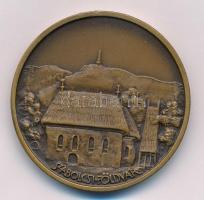 Tóth Sándor (1933-2019) 1985. " László Király / Szabolcsi Földvár" Br emlékérem (42,5mm) T...