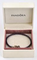 Karkötő ezüst(Ag) szerelékkel, Pandora jelzéssel, d: 5,5 cm