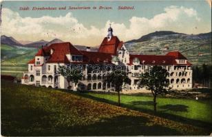 1918 Bressanone, Brixen (Südtirol); Krankenhaus und Sanatorium / hospital and sanatorium + K.u.K. Reservespital in Brixen (EK)