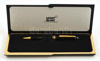 Mont Blanc golyóstoll, eredeti dobozában, h: 13,5 cm