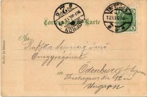 1907 Opava, Troppau; Schillerpark / park. Verlag Karl Miliczek 1068. (EK)