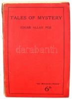 Edgar Allan Poe: The Murder in the Rue Morgue and other Tales of Mystery. London, 1893., Sampson Low, Marston-William Dawson & Sons. Angol nyelven. Kiadói egészvászon-kötés, az elülső borító levált.