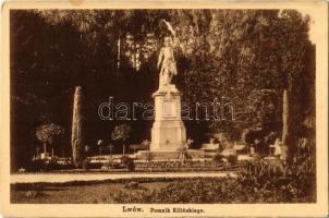 Lviv, Lwów, Lemberg; Pomnik Kilinskiego / monument, statue
