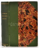 Georg Rechberger: Handbuch des österreichischen Kirchenrechts. Erster Band: Das öffentliche.; Zweite...