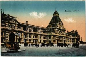 1916 Tournai, La Gare / railway station