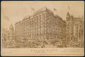 Palace Hotel San Francisco, fénynyomat, 11×16 cm