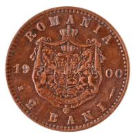 Románia 1900B 2b Cu "I. Károly" T:1-,2
Romania 1900B 2 Bani Cu "Carol I" C:AU,X...