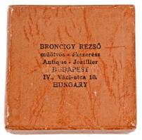 Vegyes: ~1980. "Hűséggel a Nép egészségéért" aranyozott, zománcozott fém jelvény (2x) + &q...
