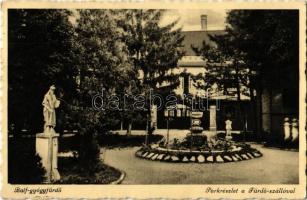 1938 Balf-gyógyfürdő (Sopron), park és fürdő szálloda