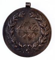 Berán Lajos (1882-1943) 1926. Labdarúgó fémjelzetlen Ag díjérem füllel, hátoldalán gravírozással, &q...