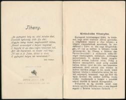 Mangold Gusztáv: Kirándulás Tihanyba. Bp.,é.n.,Ifj. Nagl Ottó, 24 p. Kiadói papírkötés, jó állapotba...