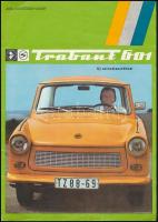 1976 Trabant 601 (Limousin és Universál) személyautó színes, képes, magyar nyelvű prospektusa, 2 sztl. lev.