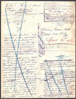 1921 Bp. VI. Andrássy út 84., Bayer Antal gyógyszertára a "Kereszthez" fejléces levélpapír...