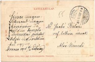 1908 Dunavecse, Református templom. Neumann Ignácz kiadása. W.L. Bp. 4897. (EK)