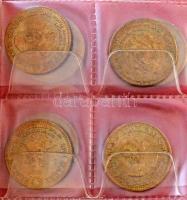 Amerikai Egyesült Államok DN "Az Egyesült Államok elnökei" emlékérem-sorozat (7db, 4xklf) ...