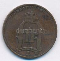 Svédország 1881. 5ö Br T:2-
Sweden 1881. 5 öre Br C:VF
Krause KM#736