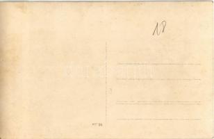 1930 Recsk, Tiszajobbparti Mezőgazdasági Kamara tanulmányi kirándulása, ebéd előtt. photo