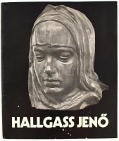1978-1980 Hallgass Jenő (1912-1980) szobrászművész 2 db kiállítási katalógusa, a művész által dediká...