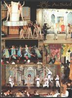 1993 Moulin Rouge világhírű francia mulató műsor prospektusa, nagyon gazdag képanyaggal illusztrált,...